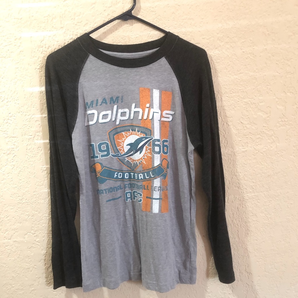 NFL Team Apparel Vintage Miami Dolphin Shirt